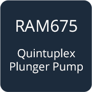 RAM675 - Quintuplex Plunger Pump